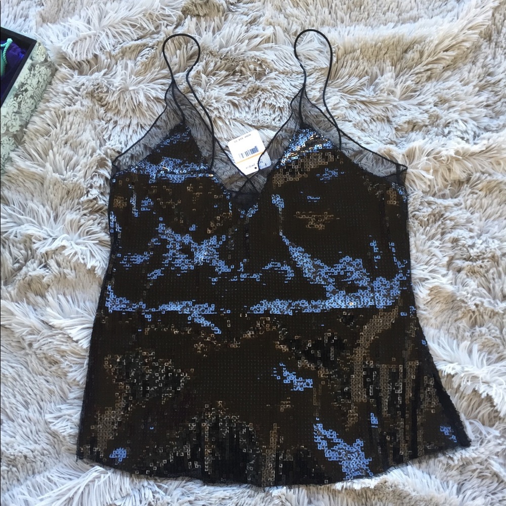 NWT free people sequins tank ✨ - Picture 3 of 4